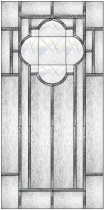 Stained Glass Pattern Prairie