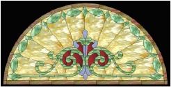 Stained Glass Pattern Victorian