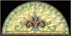 Stained Glass Pattern Victorian