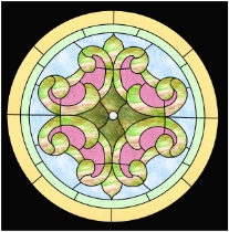 Stained Glass Pattern Victorian