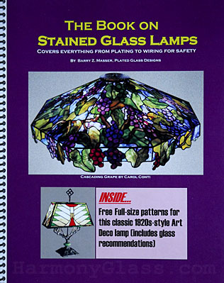 The Book on Stained Glass Lamps front cover