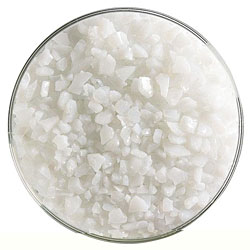 Bullseye White Opal Frit