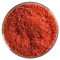 Bullseye Red Opal Frit