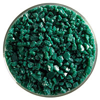 Bullseye Jade Green Opal Frit