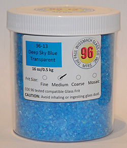 Wissmach 96 Deep Sky Blue Frit