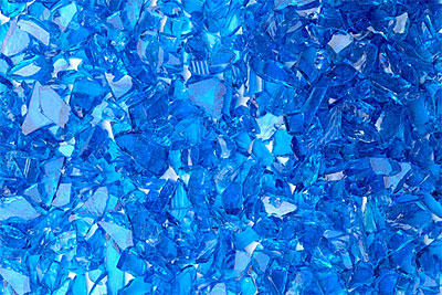 Oceanside Pretty Blue Glass Frit