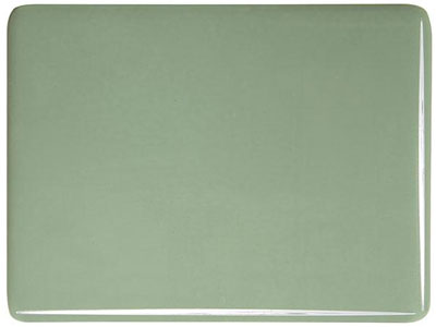 Bullseye Glass Thin Celadon Green Opal Fusible