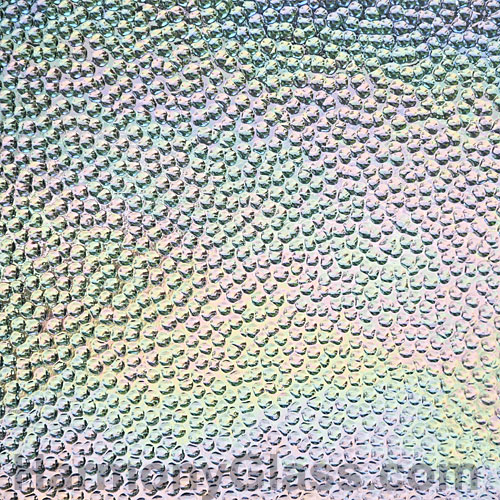 Wissmach Clear Hammered Iridescent