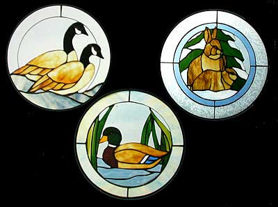 Duck Free Pattern - Alpine Stained Glass and Door